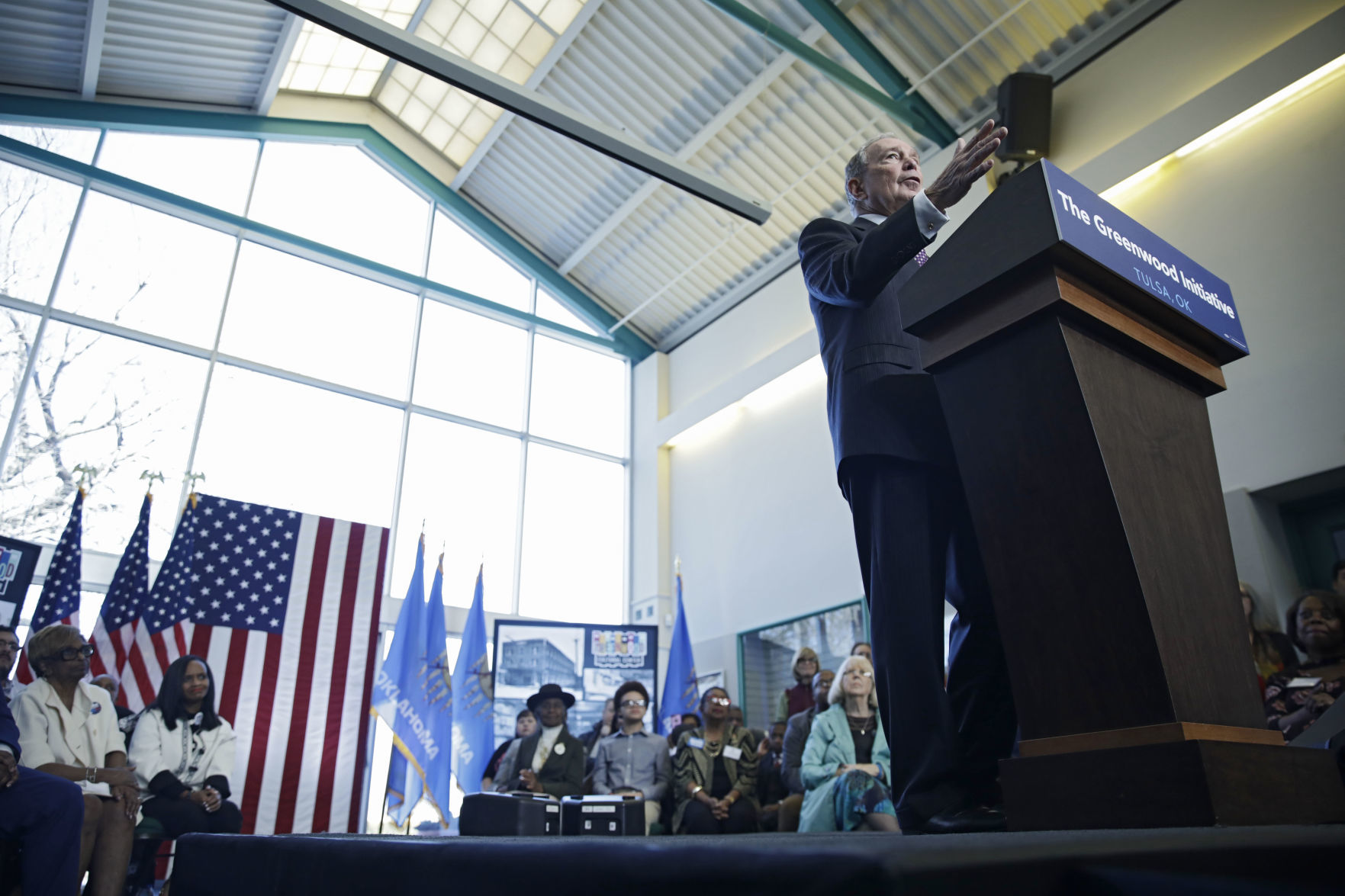 Michael Bloomberg in Tulsa